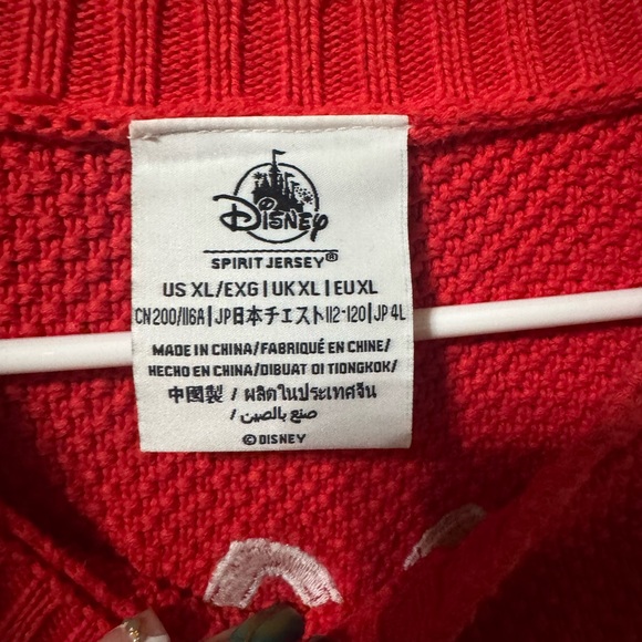 Disney Red Spirit Jersey 
‼️ONLY WORN ONCE‼️ - Picture 4 of 4